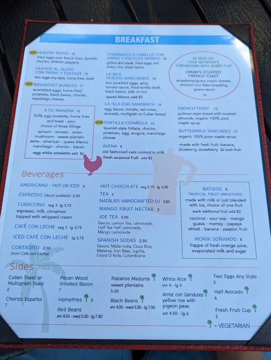 La Isla Downtown Menu - Image 6